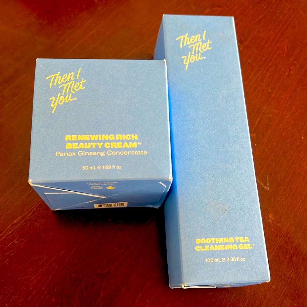 Then I met you skincare bundle
